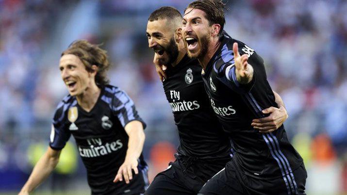 Real Madrid se consagró campeón al vencer al M�laga