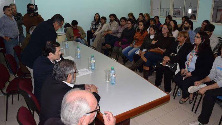 El senador Zamora se reunió con organizaciones sociales