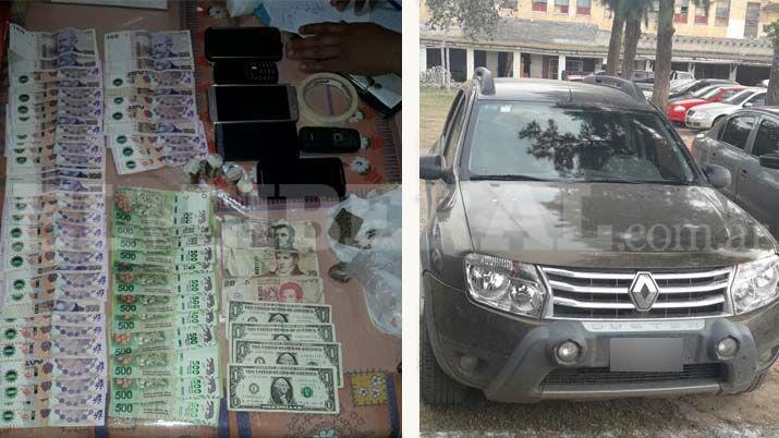 Drogas armas y miles de pesos- parte de lo secuestrado en Friacuteas