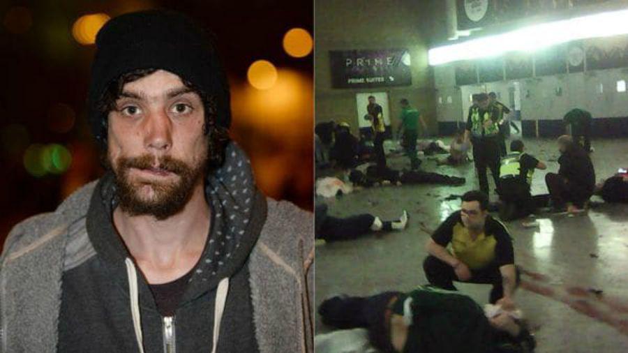 Heacuteroe- Un mendigo ayudoacute a rescatar a las viacutectimas del atentado en Manchester