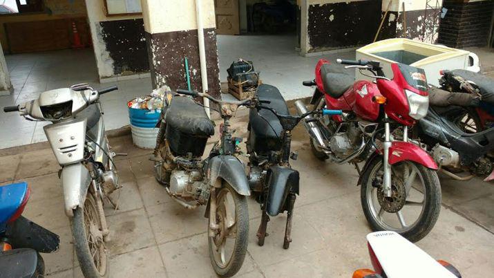 Desarticulan banda que robaba y vendía motocicletas