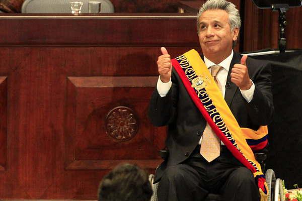 El nuevo presidente de Ecuador se compromete con la unidad y la igualdad
