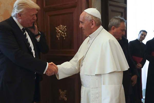 El papa Francisco y Trump resaltaron la necesidad de paz