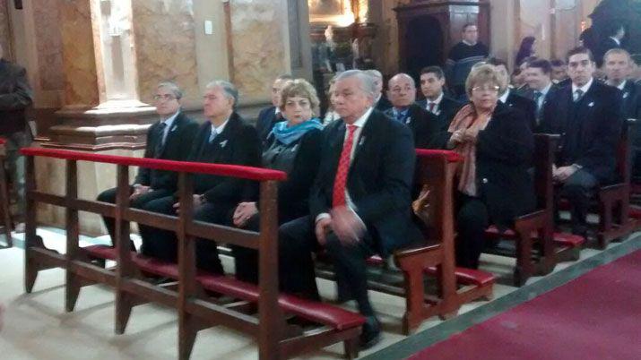 Bokalic presidioacute el Tedeum en Catedral Basiacutelica