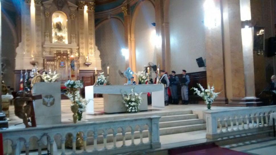 Bokalic presidioacute el Tedeum en Catedral Basiacutelica