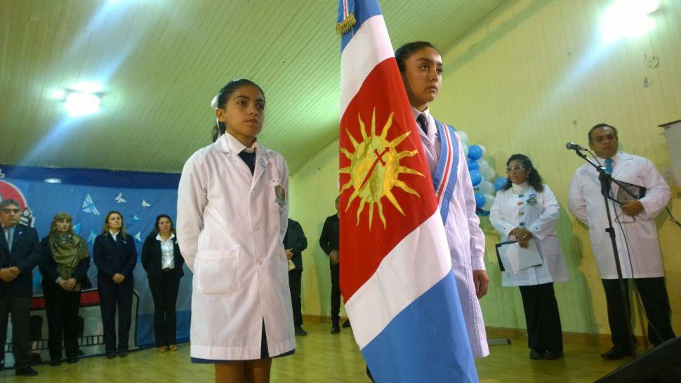 A pesar de las inclemencias climaacuteticas se celebra un nuevo aniversario de la patria