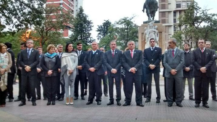 Autoridades instaron a trabajar por el bienestar comuacuten