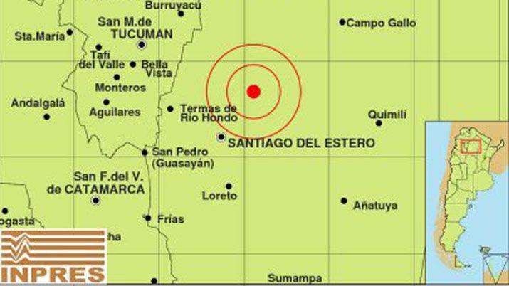Santiago fue sacudida por un temblor de 33 grados