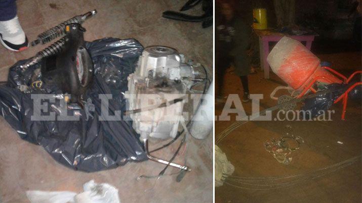 Friacuteas- Policiacutea buscaba una moto y encontroacute cocaiacutena