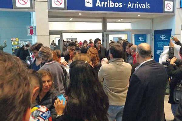 Video- Las Termas recibioacute el primer vuelo de Andes Liacuteneas Aeacutereas