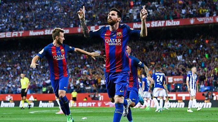 Messi la rompió (Twitter- @EduardoPantoja)