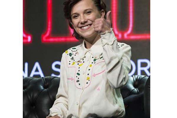 La actriz de Stranger Things enloquecioacute  a sus fans 