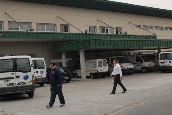 ASISTENCIA El joven est fue trasladado al Regional