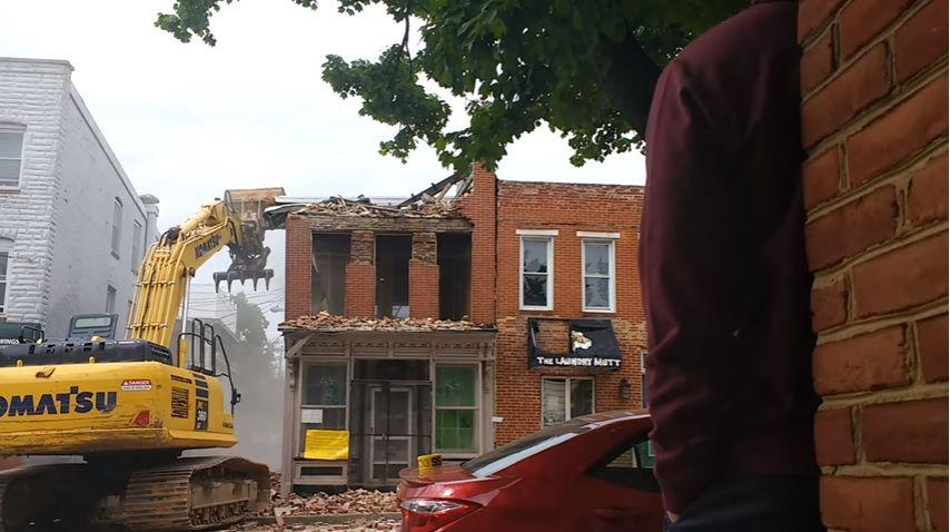 Que nunca te pase- Demoliacutean una casa y derribaron la del vecino