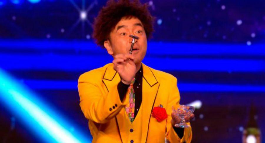 Un mago sorprende por su acto suicida en un show de talentos