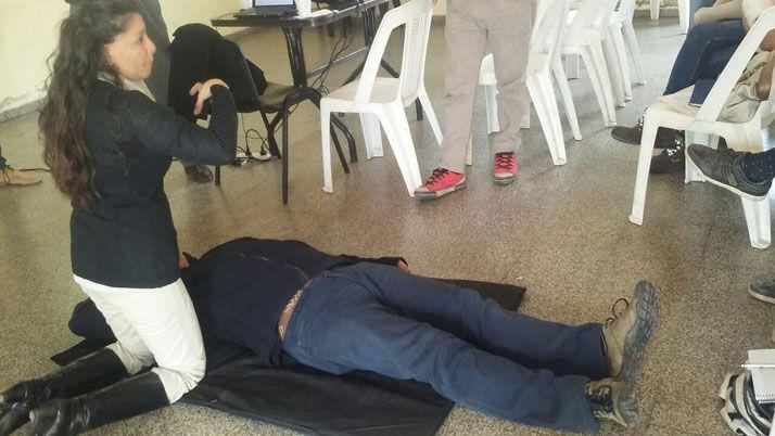 Técnicos fueron capacitados en primeros auxilios y emergencias 