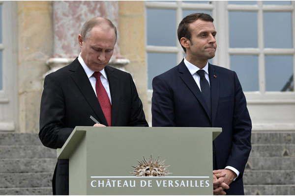 Macron dice que responderaacute al uso de armas quiacutemicas 