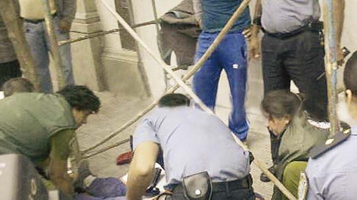 Murioacute producto de un accidente en una obra de construccioacuten