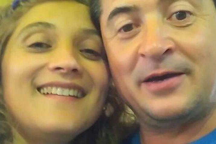 Ana Barrera y Marcelo Javier Ferrareto Hoy el sujeto habría admitido el femicidio Foto gentileza La Voz del Interior
