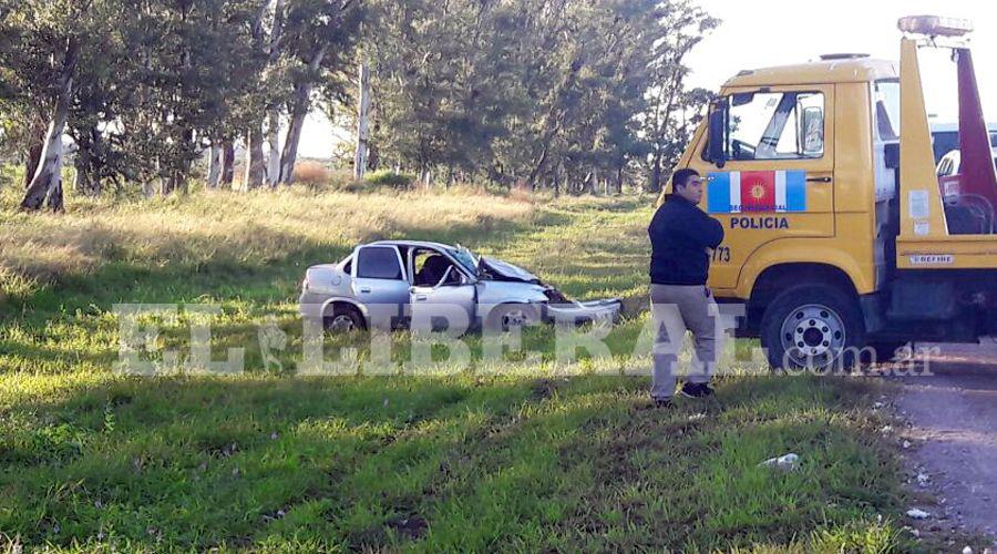 Tres muertos en choque de autos sobre Ruta 34