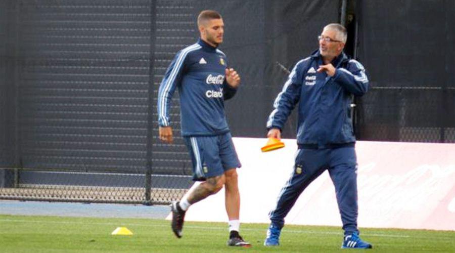 Icardi en la Seleccioacuten- mates trotes en soledad y mucha fe