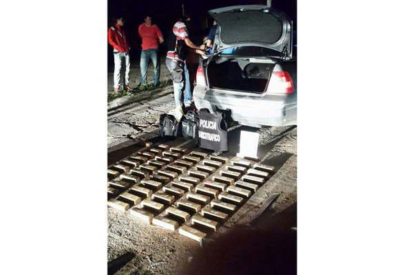 Condenaron a tres hombres por traficar 110 kilos de marihuana