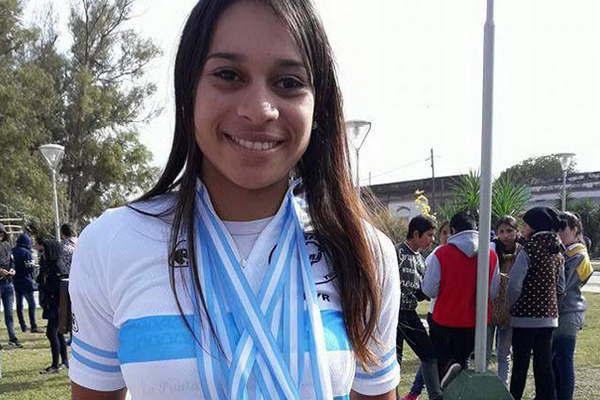 Natalia Vera fue recibida  a lo grande en Beltraacuten