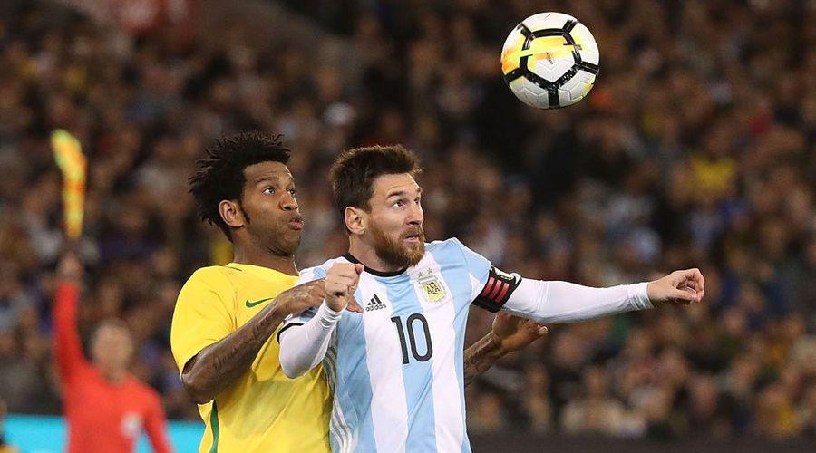 Argentina vencioacute a Brasil en el debut de Jorge Sampaoli