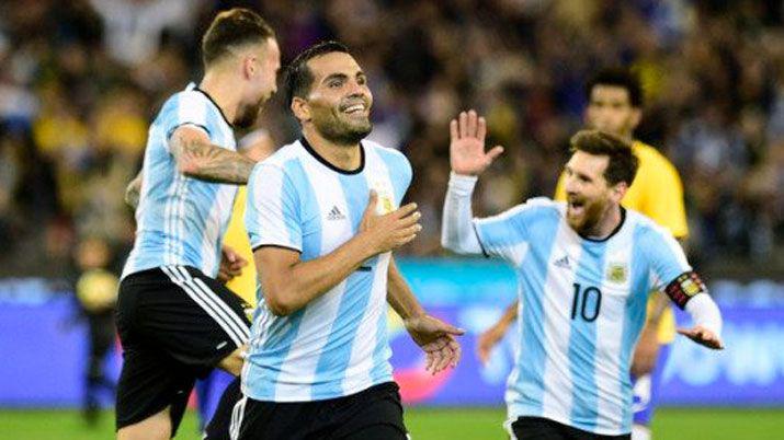 Argentina vencioacute a Brasil en el debut de Jorge Sampaoli