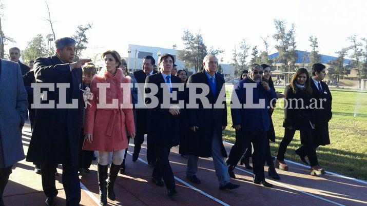 La gobernadora inauguroacute los centros de formacioacuten policial