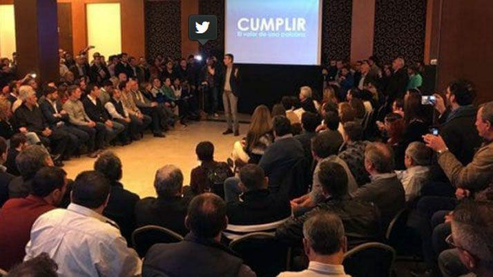 Florencio Randazzo lanzoacute su candidatura para las PASO