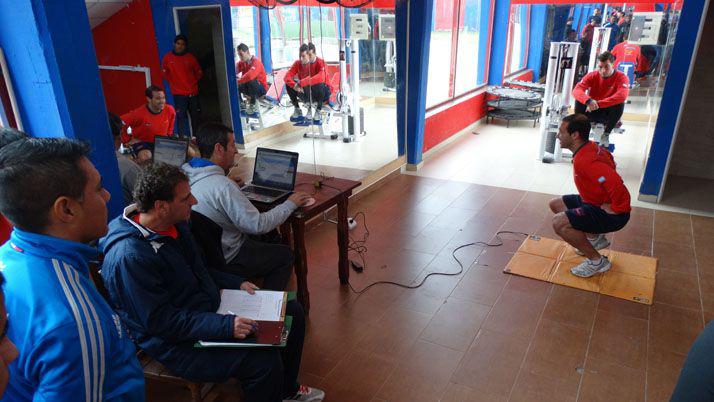 El plantel de Güemes realizó un Recovery test