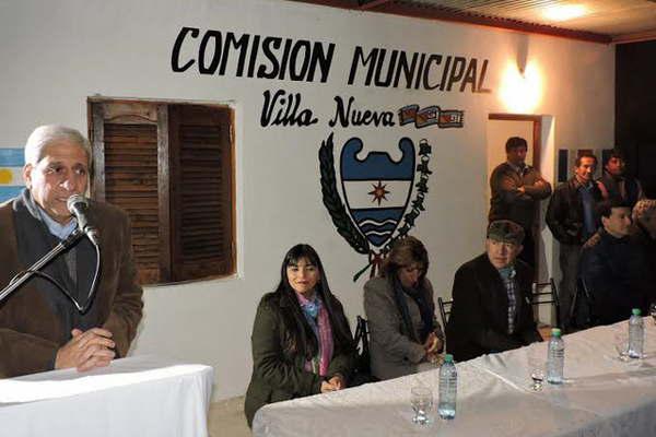 Autoridades habilitaron obras en Villa Nueva y saloacuten de usos muacuteltiples