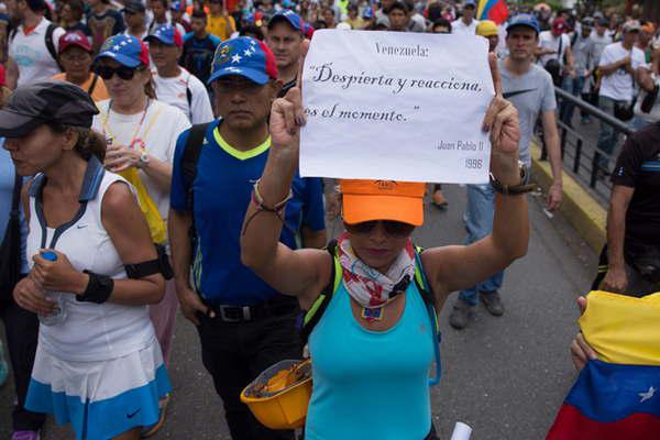 Otra vez hubo represioacuten de una protesta en Caracas
