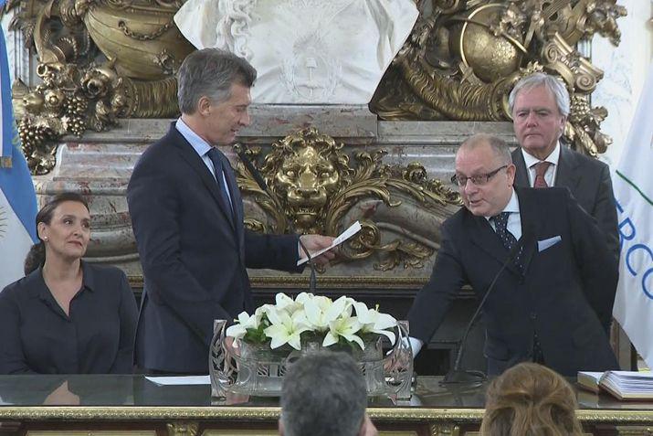 Asumió Jorge Faurie el flamante canciller argentino