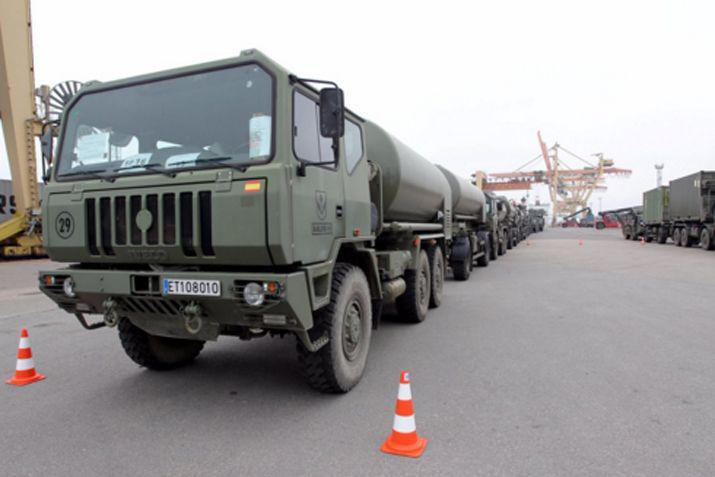 En Letonia España despliega tanques frente a Rusia