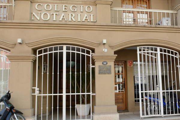 Piden el embargo preventivo de la sede del Colegio Notarial