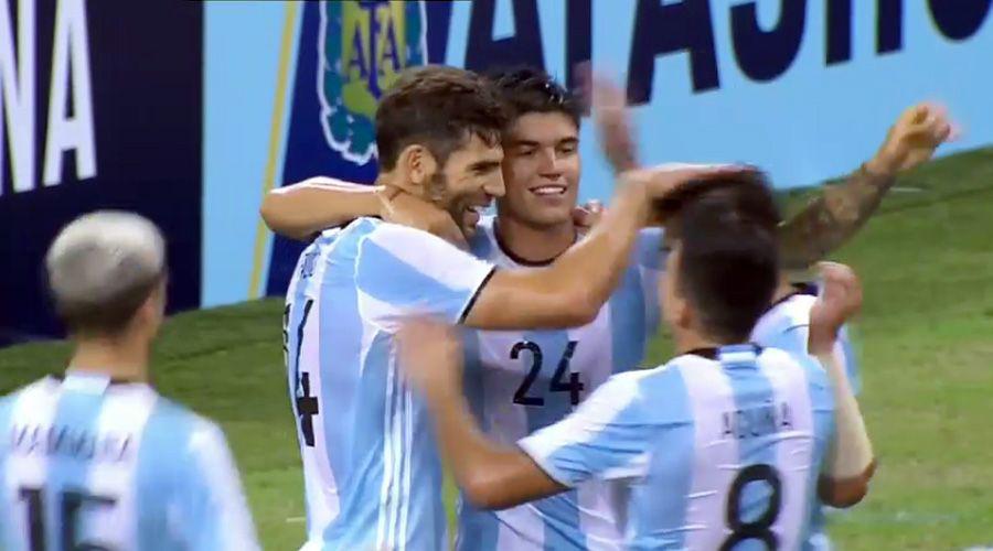 Videos  Argentina derrotoacute a Singapur por 6 a 0