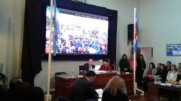 El intendente Pablo Mirolo brindoacute su mensaje anual