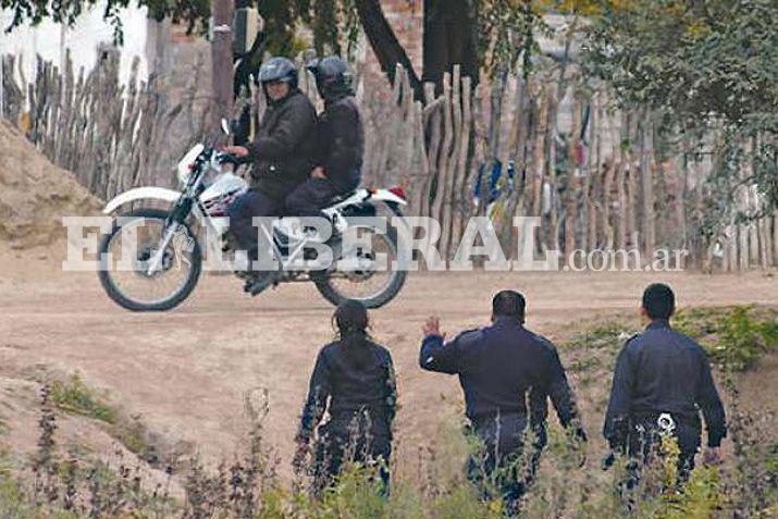 La policía actuó en forma urgente tras el asalto para detener al acusado