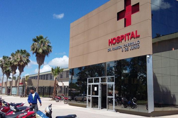El lesionado fue internado en grave estado en el Hospital de la ciudad de Roque S�enz Peña