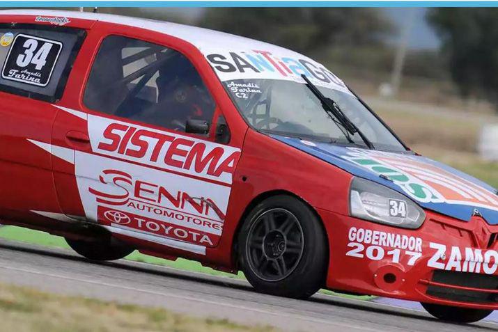 Amadis Farina brilló y logró la pole en San Luis