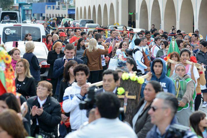 Las imgenes mas representativas de Santiago del Estero salieron a las calles