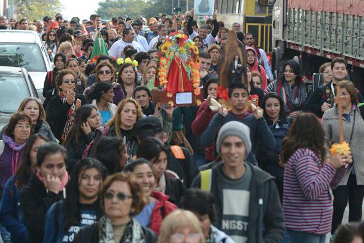 Las imgenes mas representativas de Santiago del Estero salieron a las calles