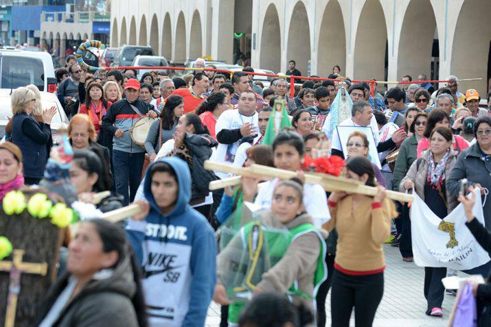 Las imgenes mas representativas de Santiago del Estero salieron a las calles