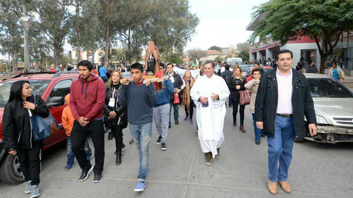 Las imgenes mas representativas de Santiago del Estero salieron a las calles