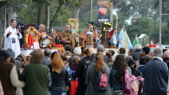 Las imgenes mas representativas de Santiago del Estero salieron a las calles