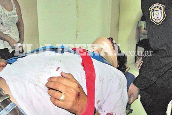 La víctima fue trasladada al Hospital Regional de esta Capital