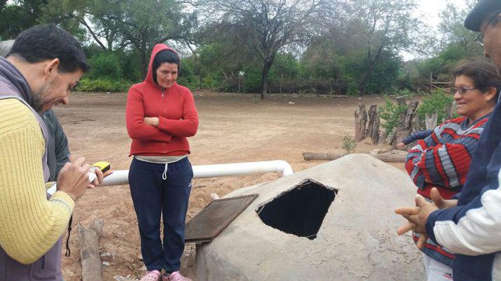 Constatan funcionamiento de cisternas construidas por agricultores familiares