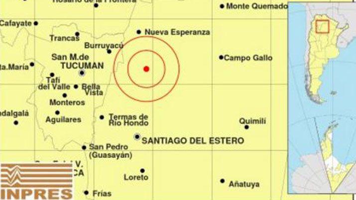 Santiago tembló en la siesta de este lunes